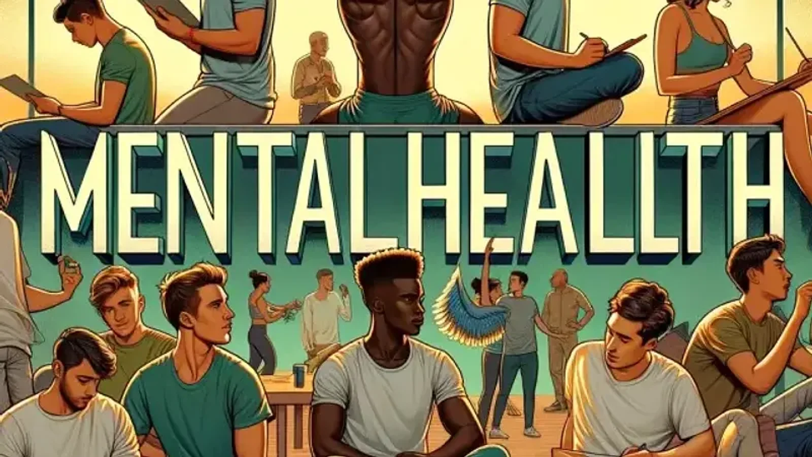 HazeYouth mental and emotional well-being artwork