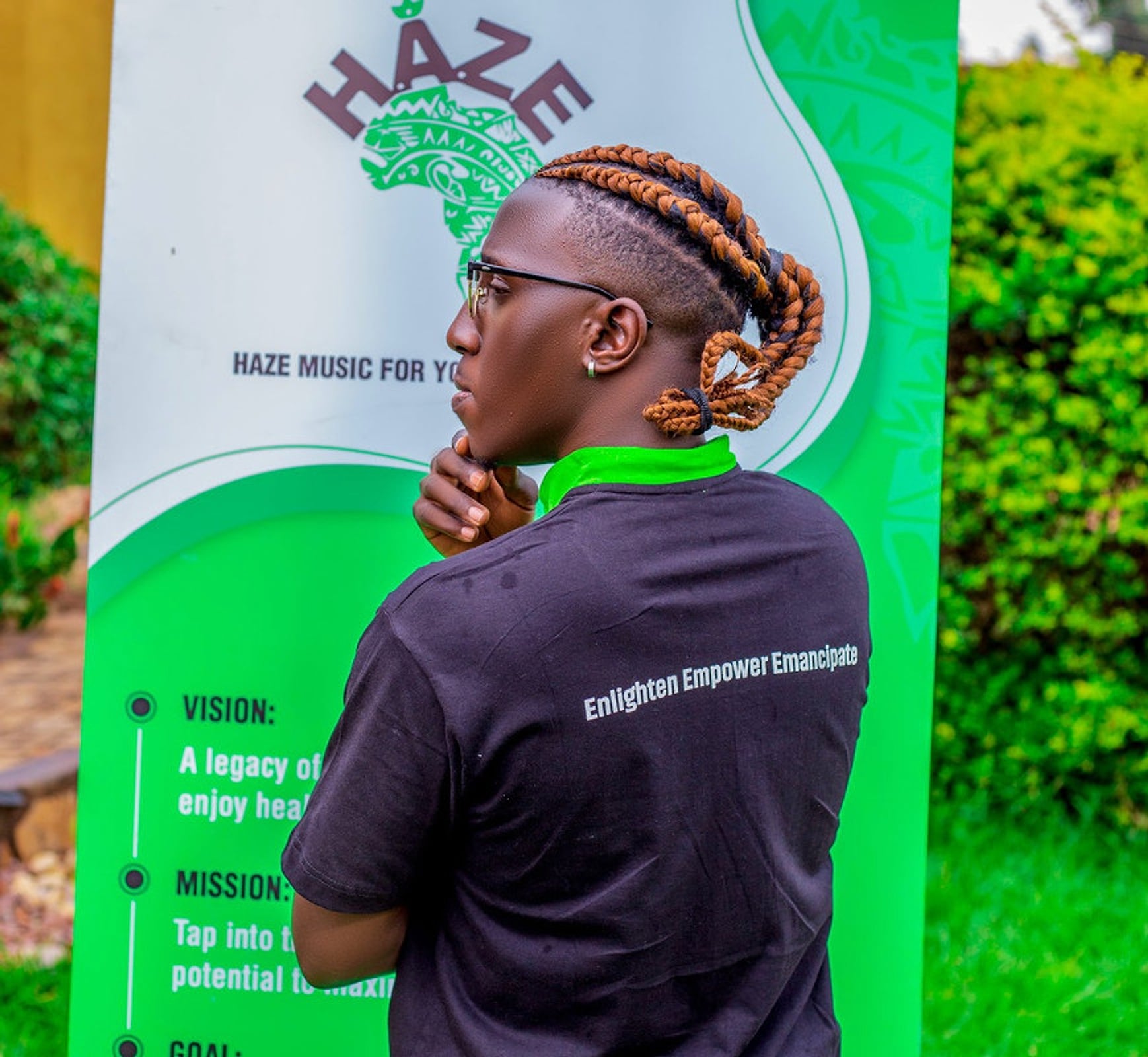 Pierre Ntango, Chairperson & Founding Executive Director at HazeYouth